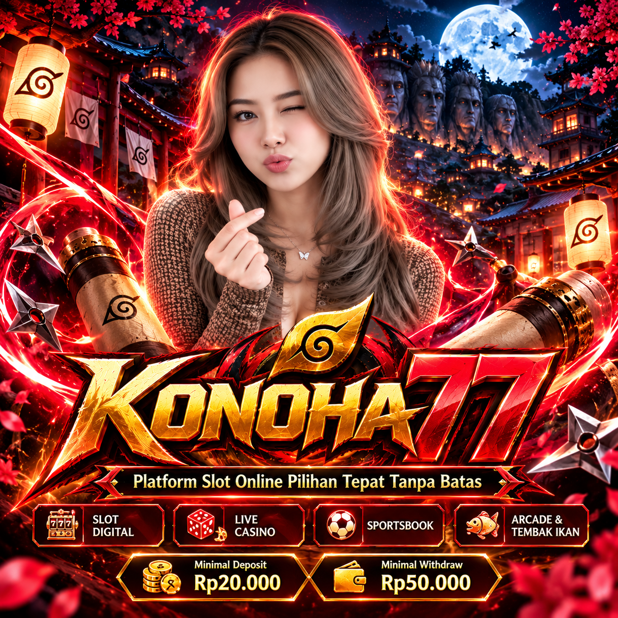 KONOHA77 Banner